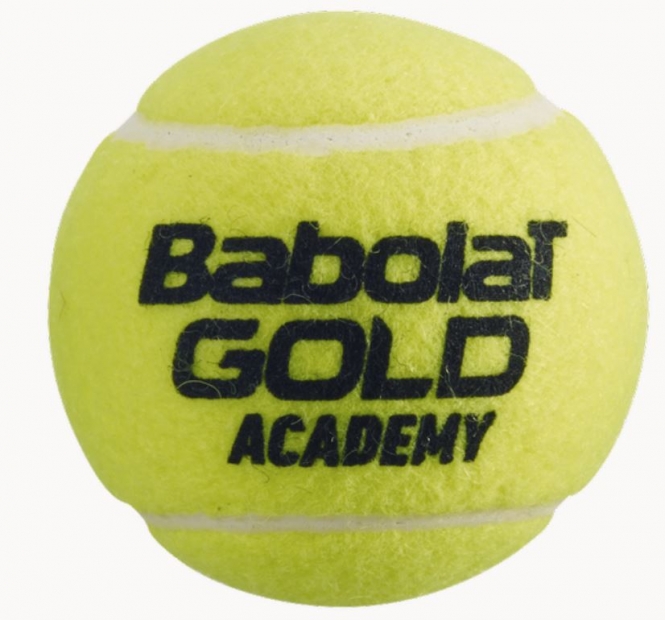 Tennisballs - Babolat - GOLD ACADEMY - 72-pcs in a polybag