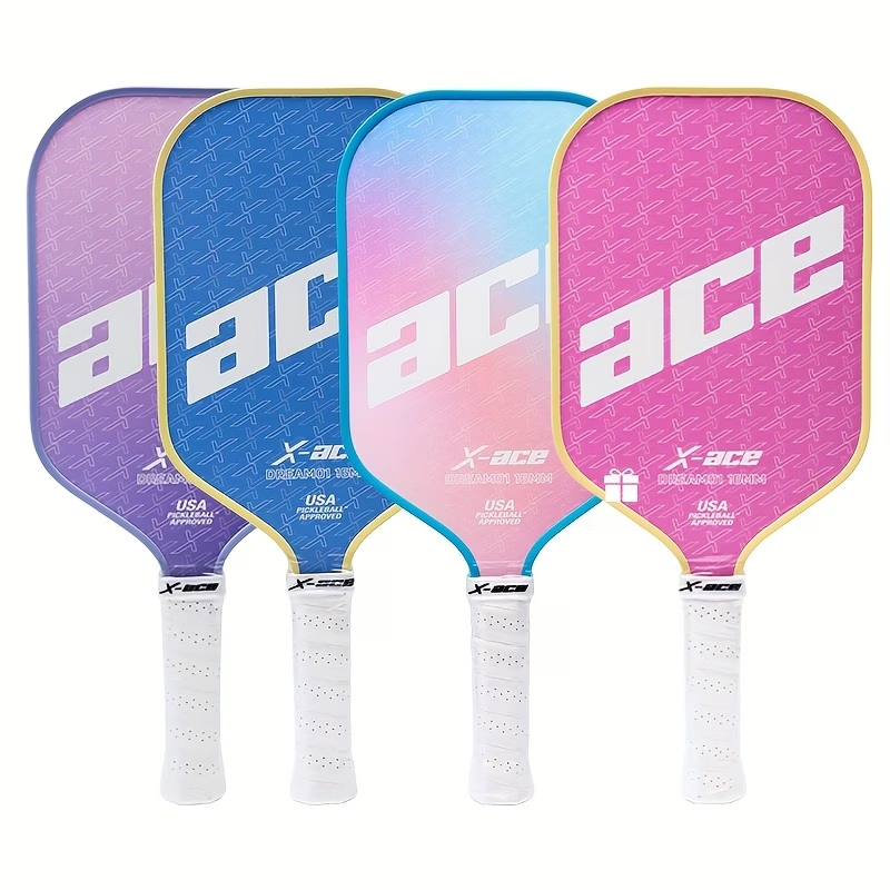 Pickleball Schläger - X-Ace Fiberglas - rosa