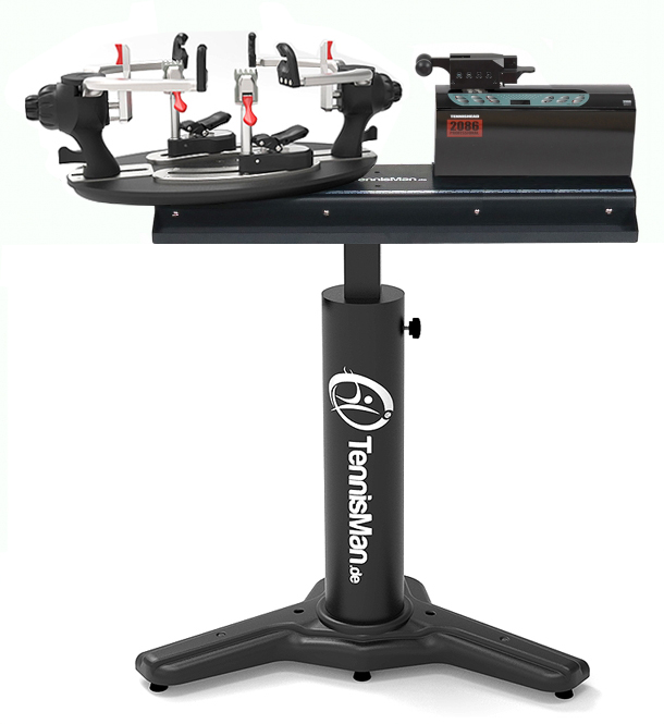 Besaitungsmaschine - TennisMan StringMaster Deluxe LE Elektronik mit ...