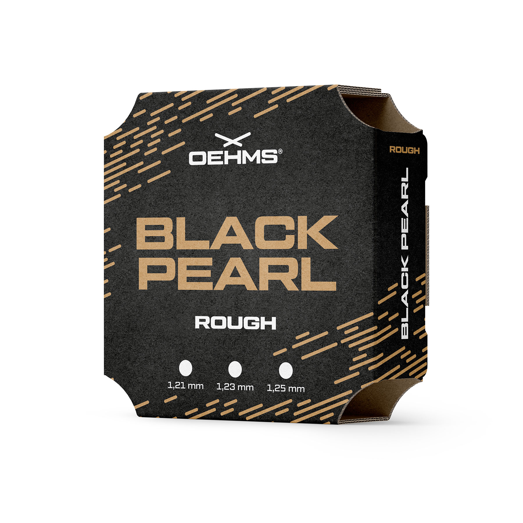 Aktion! Tennissaite - Oehms Black Pearl Rough - 2 x 120 m
