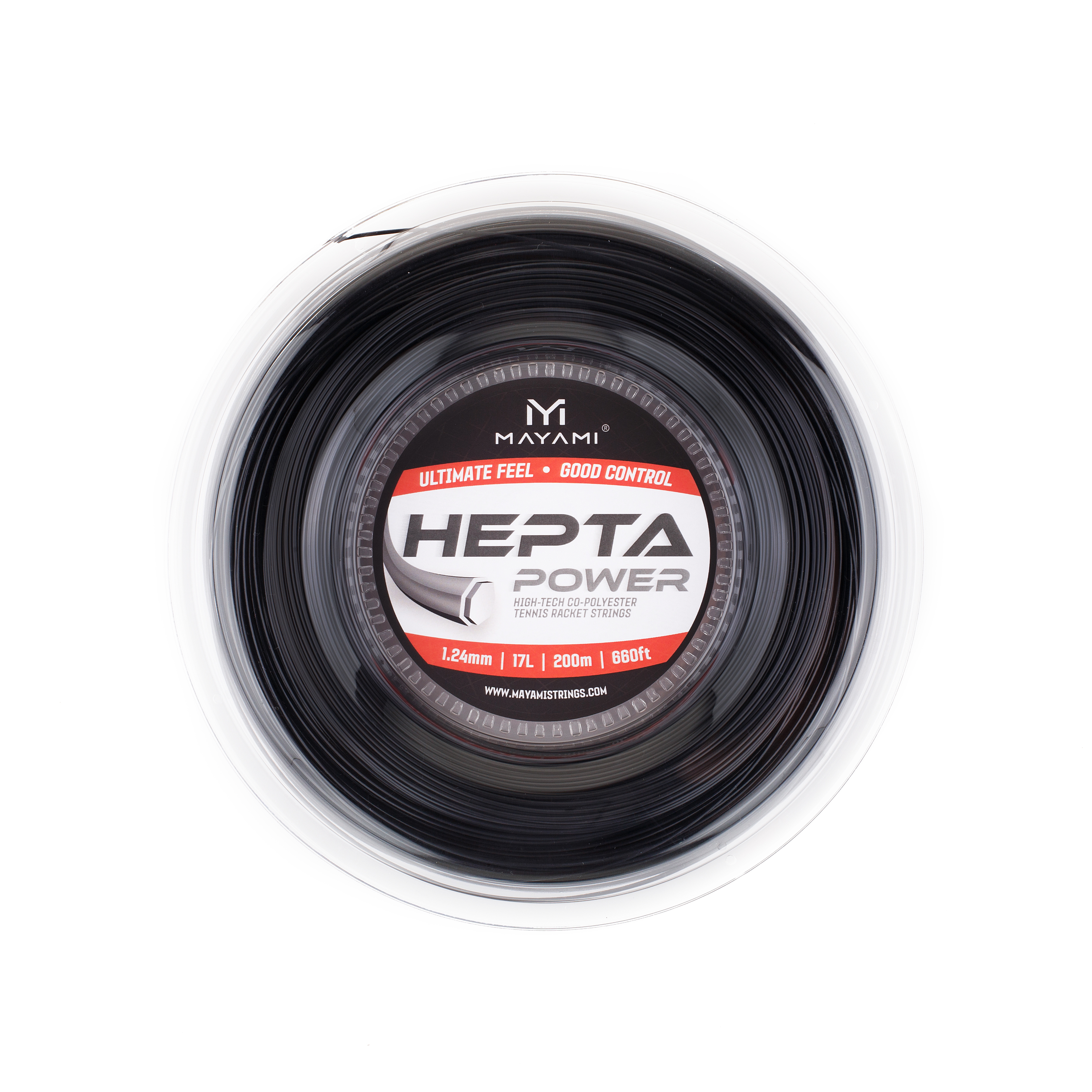 MAYAMI - Hepta Power 1,24 - Black - 200 m - 1,24 mm