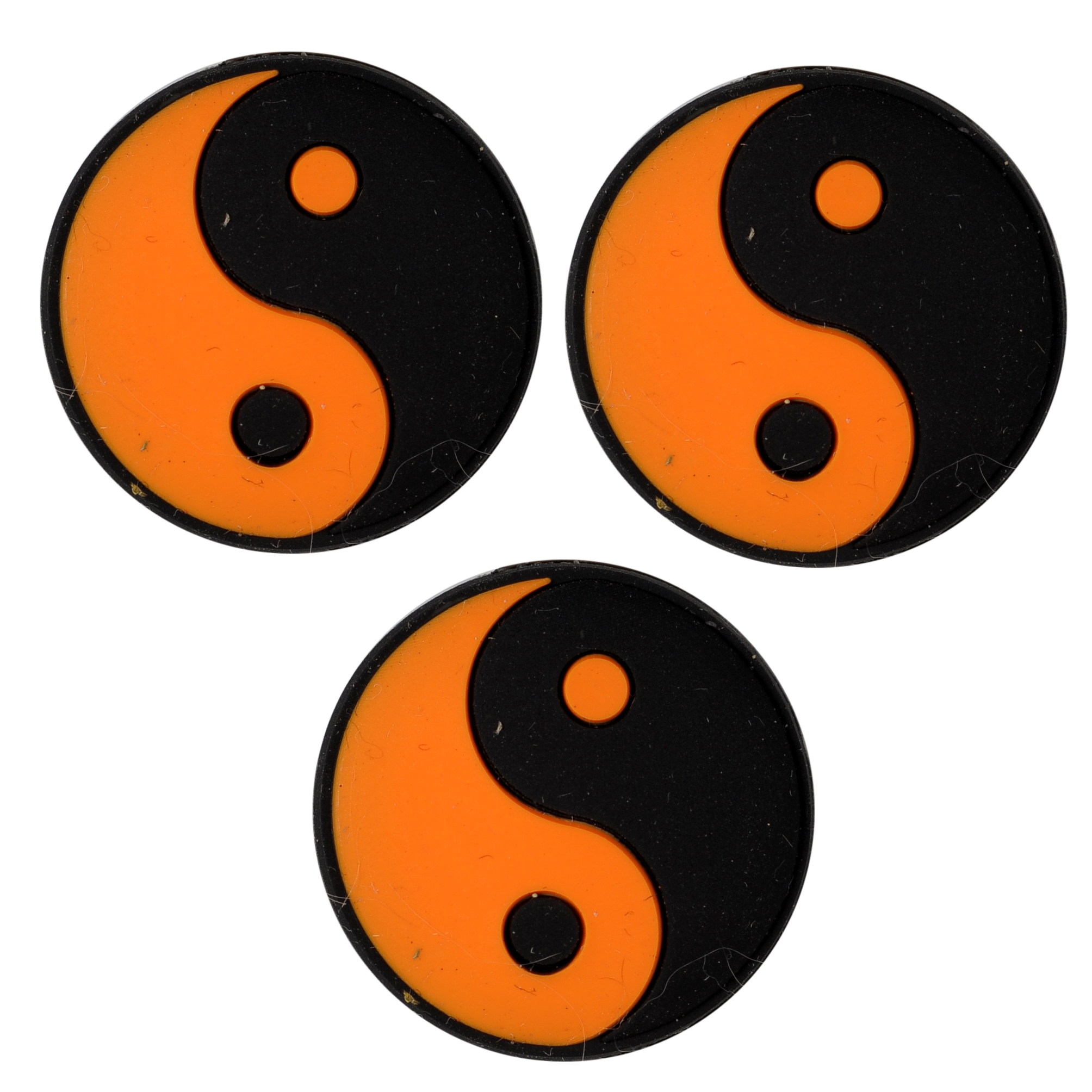Vibrastop- Discho - Yin und Yang - schwarz/orange - 3 Stck.