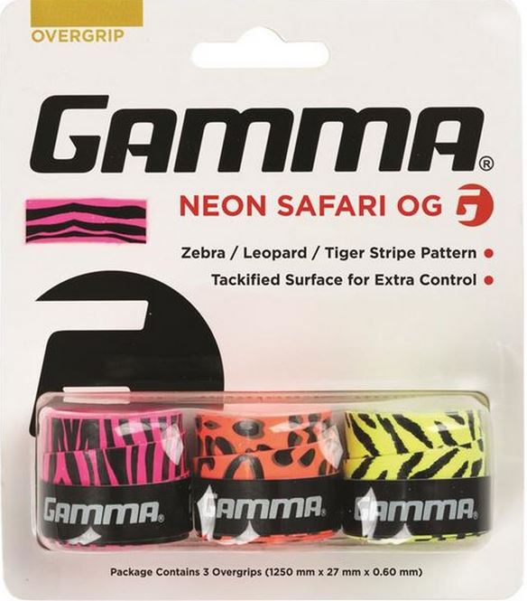 Gamma - Übergriffband - Neon Safari 3er-Pack