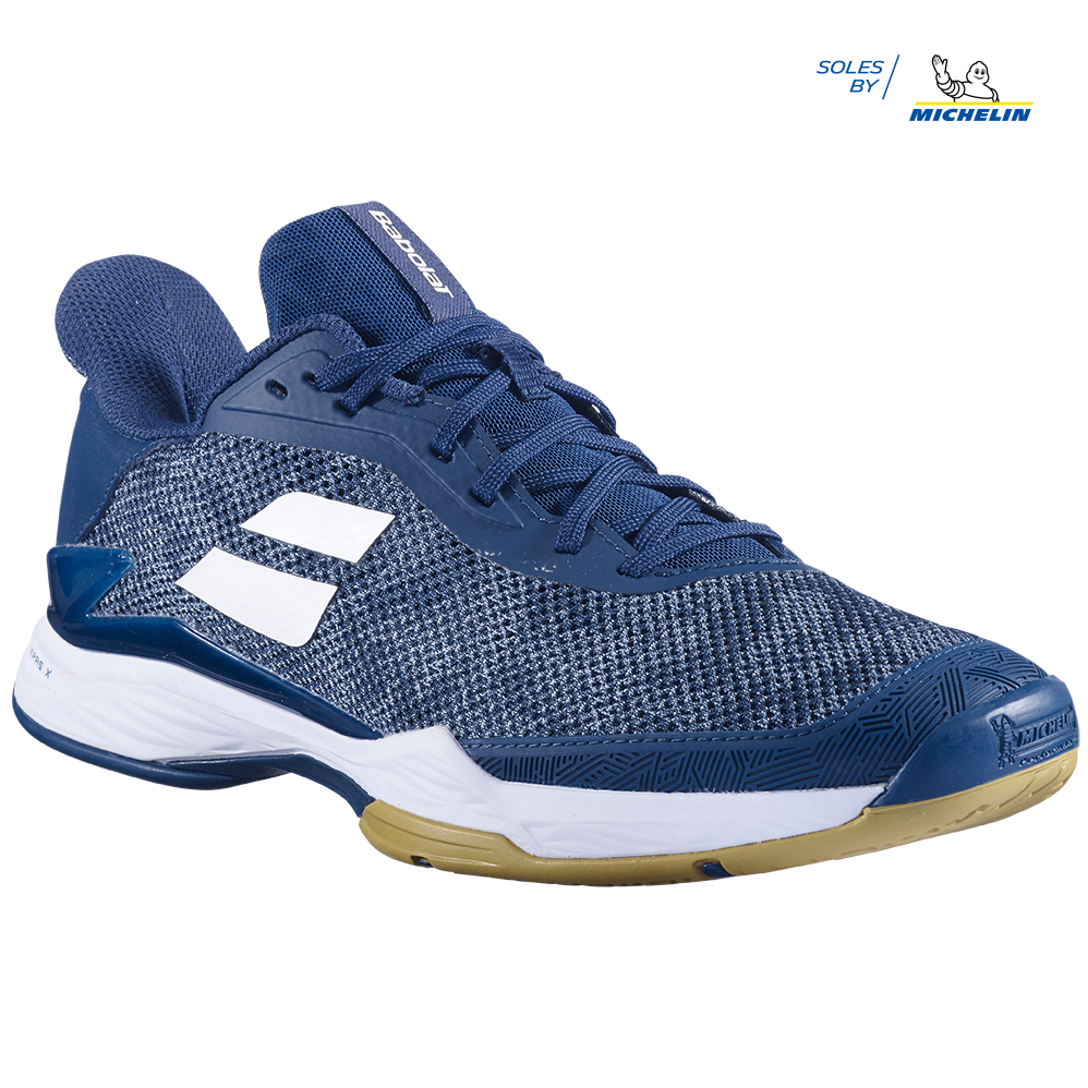 Babolat - JET TERE ALL COURT - Men - white/saxony blue (2021)