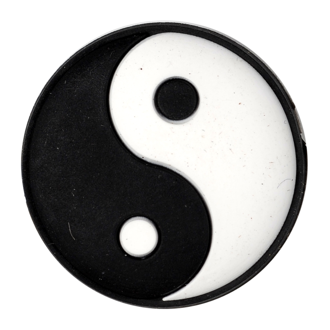 Vibrastop- Discho - Yin und Yang - schwarz/weiß - 3 Stck.