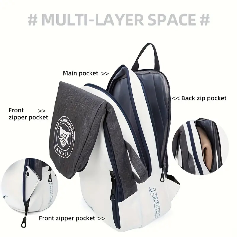 multifunctional backpack for Tennis/Badminton