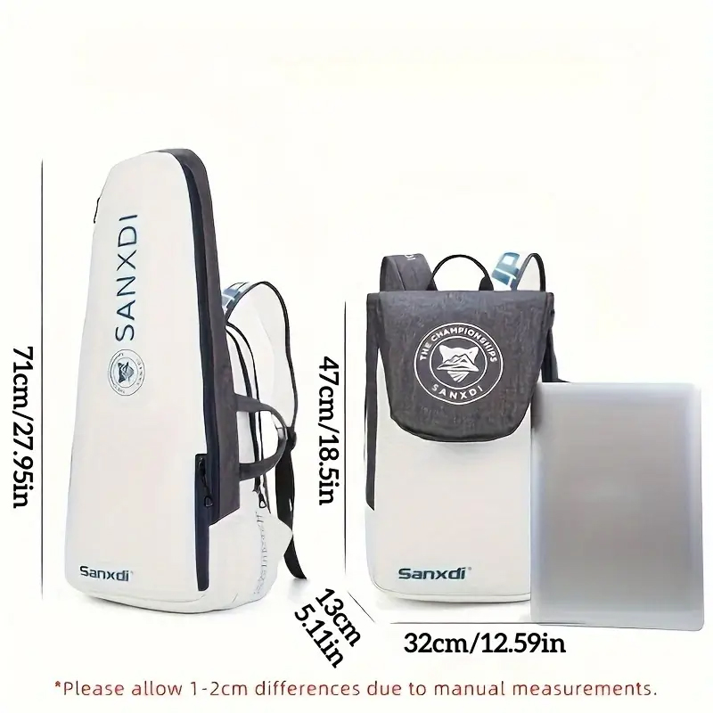 multifunctional backpack for Tennis/Badminton