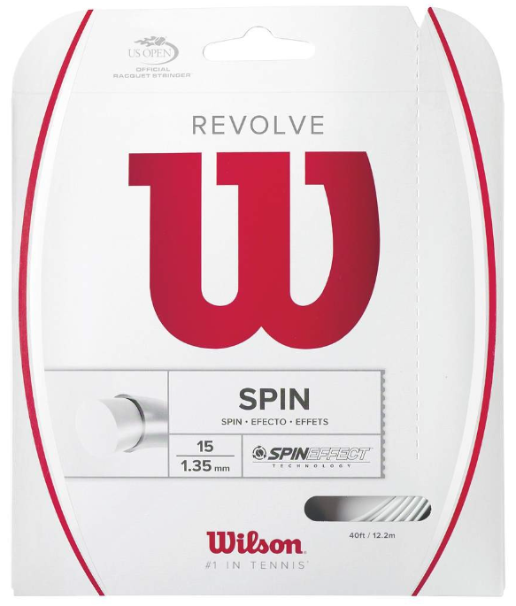 Tennisstring - Wilson - REVOLVE - black - 12,2 m (2018)