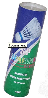 Spartan Badmintonbälle - Tournament - 6e Pack