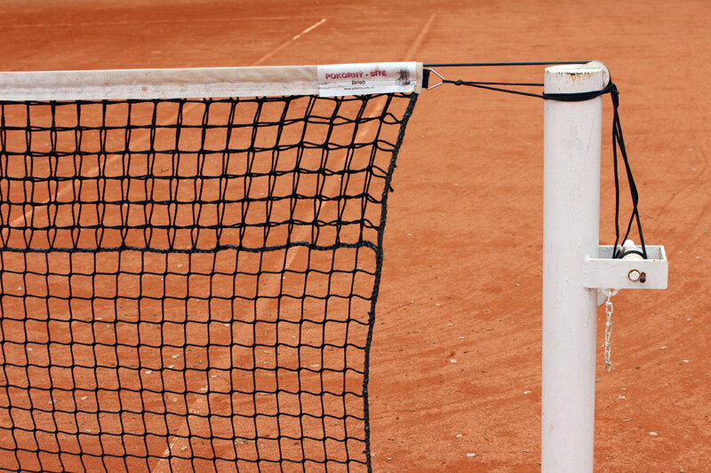 Pokorny Tennisnetz Standard doppelt