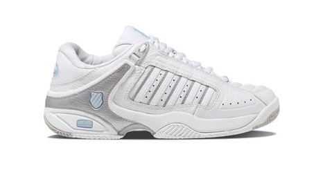 Tennisschuhe - K-SWISS - DEFIER RS - White/Blue Heaven/Silver - Outdoor