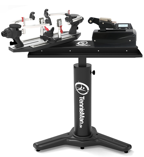 Besaitungsmaschine - TennisMan StringMaster 4000 Ennoxx - Elektronik mit premium Standfuss