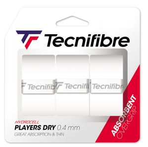 Overgrip - Tecnifibre - PLAYER'S DRY WHITE - 3er
