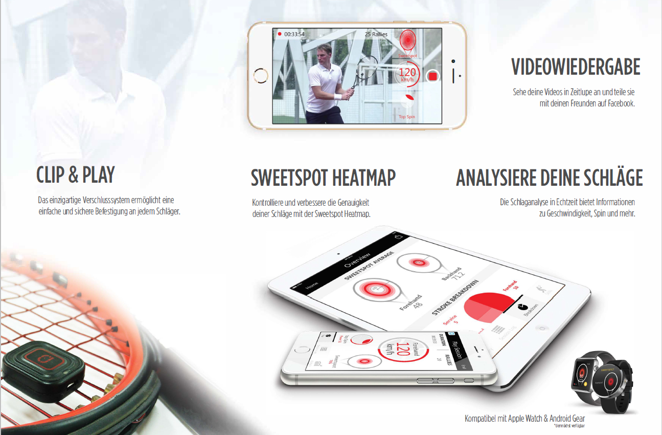 QLIPP PLUS - TENNIS SENSOR