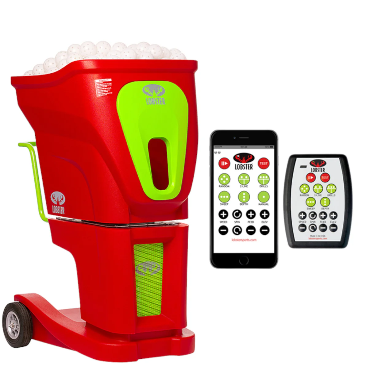 Ball Machine Lobster "THE PICKLE 2" with Charger