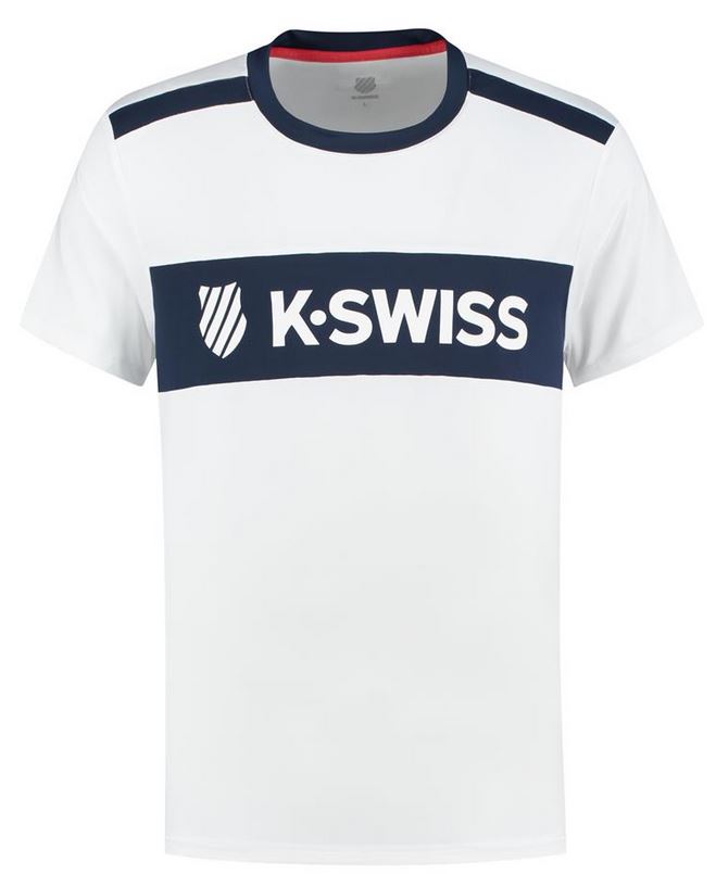 K-SWISS - HERITAGE SPORT LOGO TEE - Herren (2020)