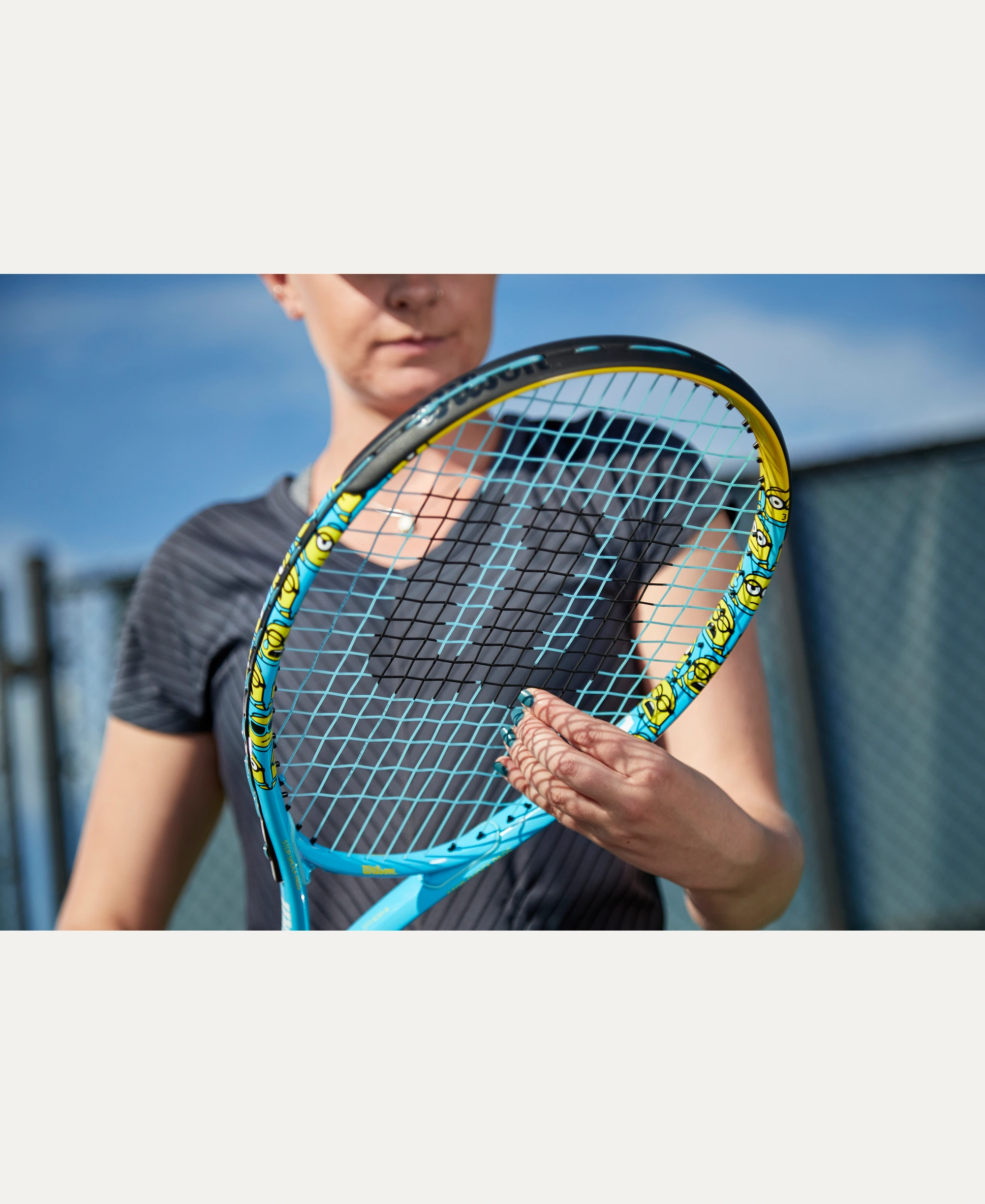 Tennisschläger - Wilson - Minions XL 113 TNS RKT 3 - Griffstärke 3