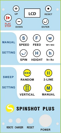 Ballwurfmaschine Spinshot Plus