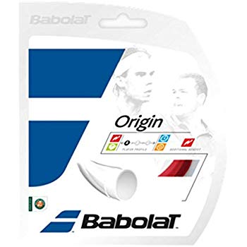 Tennissaite - Babolat - Origin - 12 m - rot