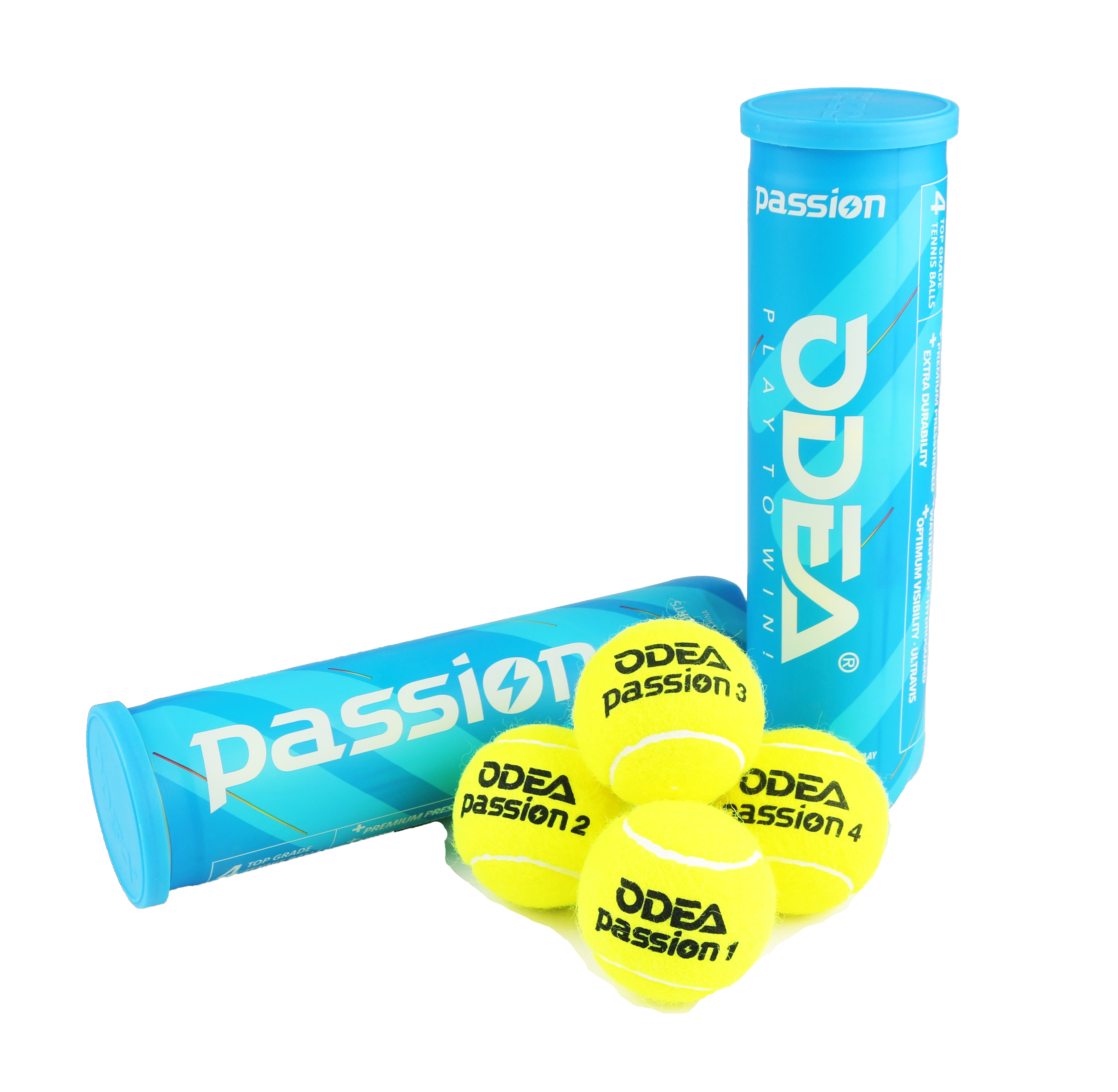 Tennisbälle - Odea Passion - 4 Bälle