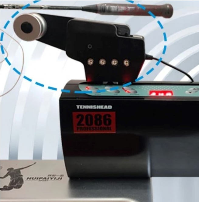 Schnellspannsystem für Wise 2086 Electronic Tennishead V14