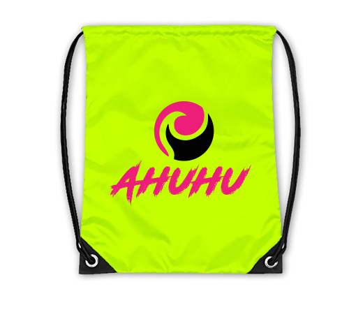 Schuhsack- AHUHU - neon gelb
