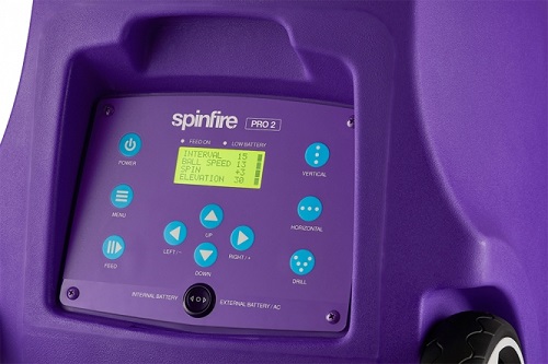Spinfire Ballmaschine Detailansicht