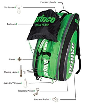 Racketbag- Prince - TOUR TEAM+ Pro Duffle