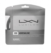 Tennisstring - Luxilon - ADRENALINE - platinum - 12,2 m (2018)