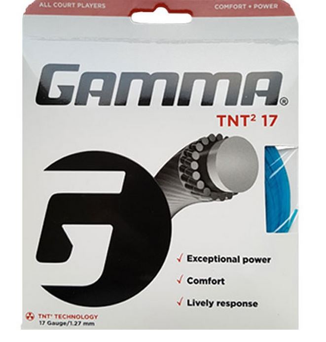 Tennissaite - Gamma - TNT² - blau - 12,2 m