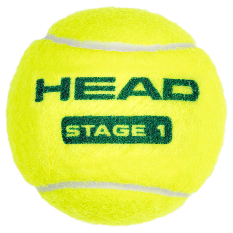 Tennisbälle - 3B HEAD STAGE 1 - GREEN 