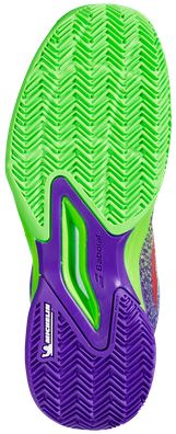Babolat - JET MACH 3 CLAY - Junior - jade lime (2021)