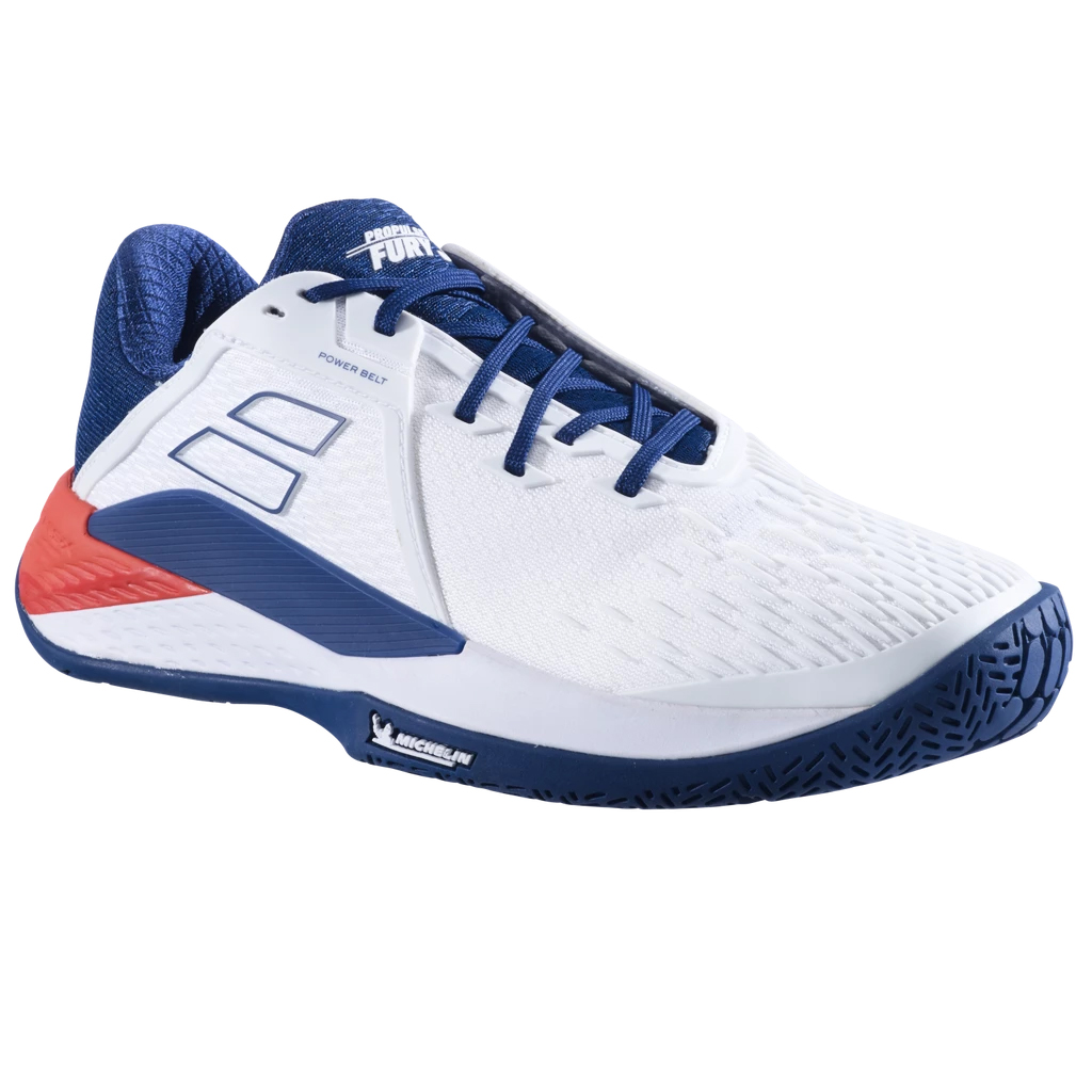 Babolat - Propulse Fury 3 Clay Men - Herren - White/Estate Blue