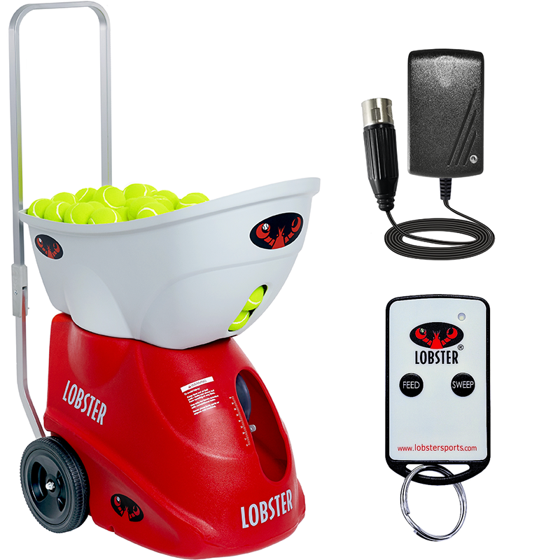 Ballwurfmaschine - Ballmaschine Lobster ELITE 1 mit Fernbedienung, Batterie und Ladegerät