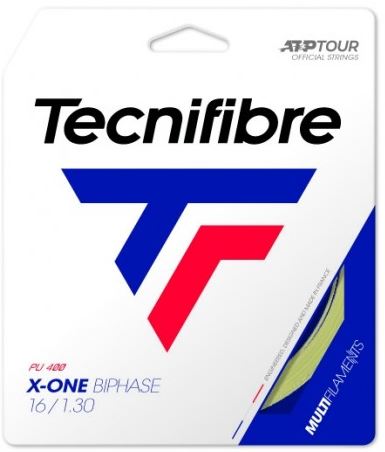 Tennisstring - Tecnifibre - X-ONE BIPHASE - 12 m - Naturel