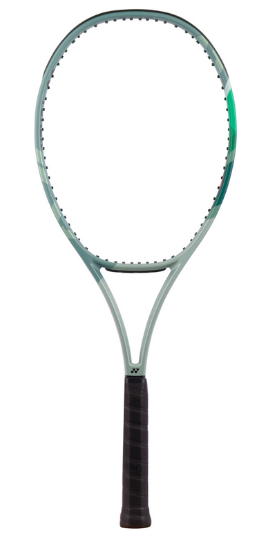 Tennisschläger- Yonex- Testsieger 23 PERCEPT 100 (300g), Olive Green unbesaitet 2023