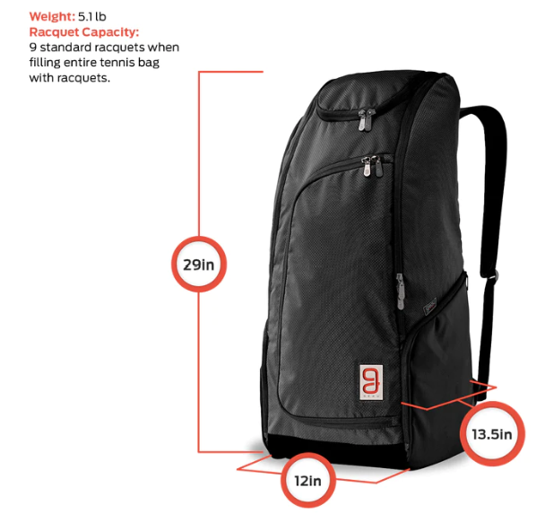 Geau - Racketbag - Axiom Racquet Bag 2.0 – 9 Pack
