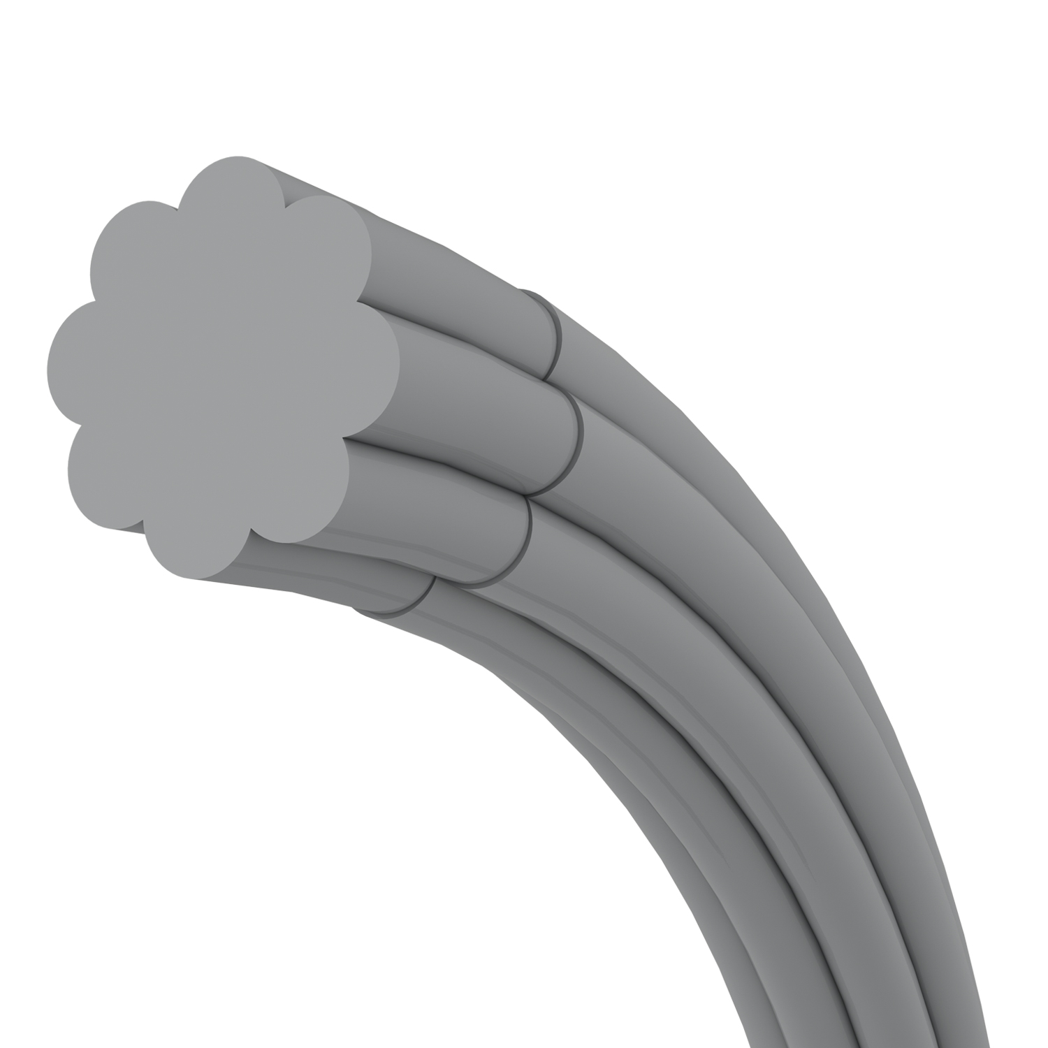 Tennissaite - Oehms - Alu Pearl Rough - 12 m