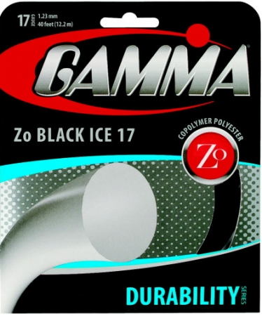 Tennissaite - Gamma Zo Black Ice- 12,20m