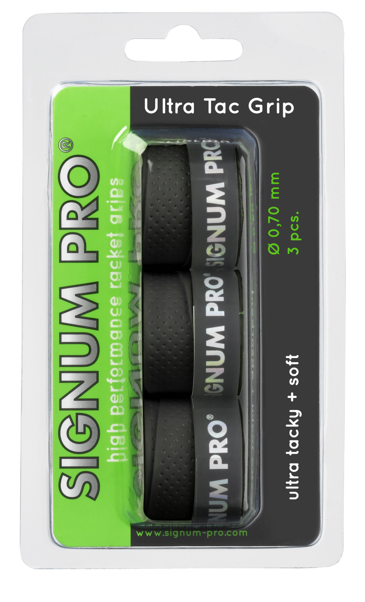 Signum Pro - Ultra Tac Grip - schwarz - 3er