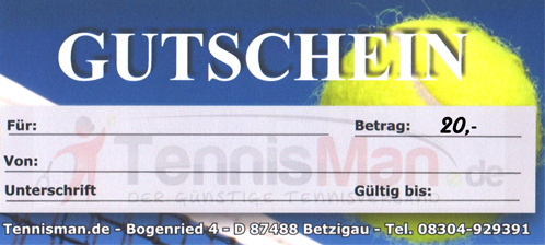 Gutschein 20,- Euro