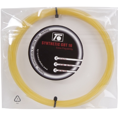 Topspin Synthetic Gut Play gelb 12m 1,30 mm 