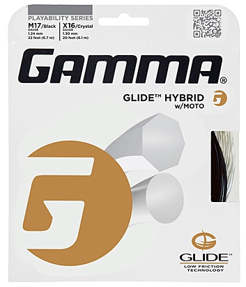 Tennissaite - Gamma GLIDE Hybrid /Moto