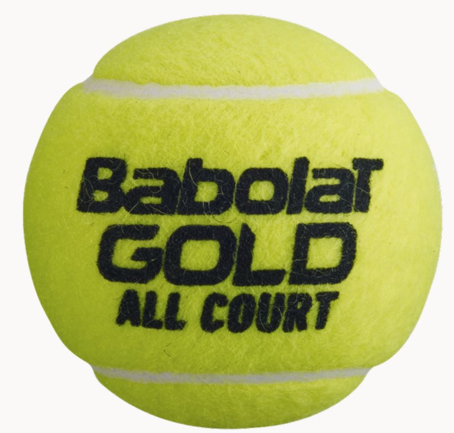 Tennisbälle - Babolat - GOLD ALL COURT - 4er Dose