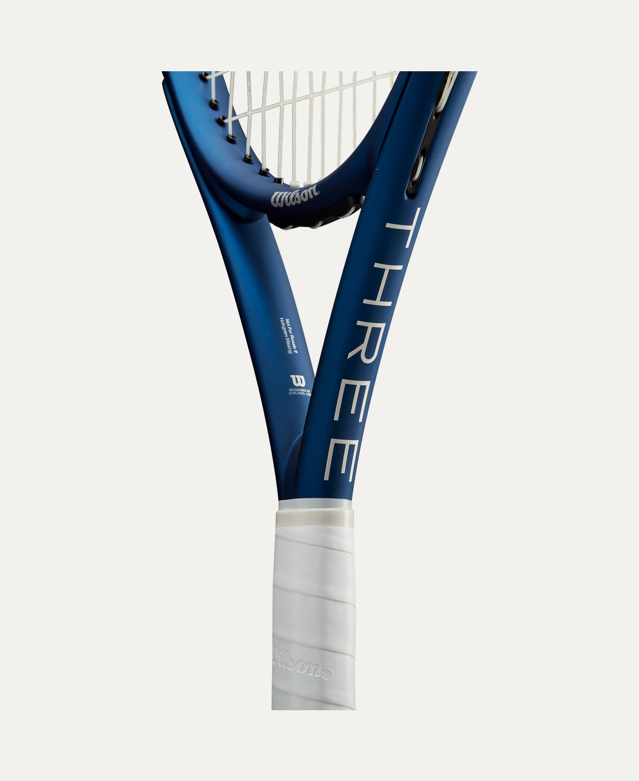 Tennisschläger - Wilson - Triad Three - besaitet