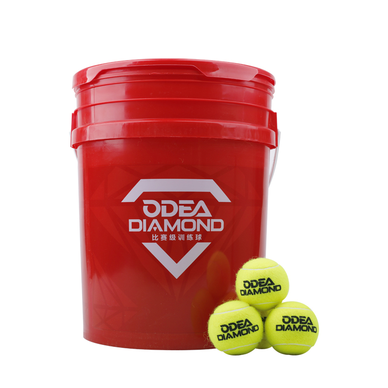 Tennisbälle - Odea Diamond - 72 Bälle im Eimer
