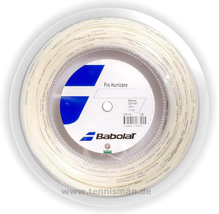 Tennissaite -Babolat Pro Hurricane - 200 m