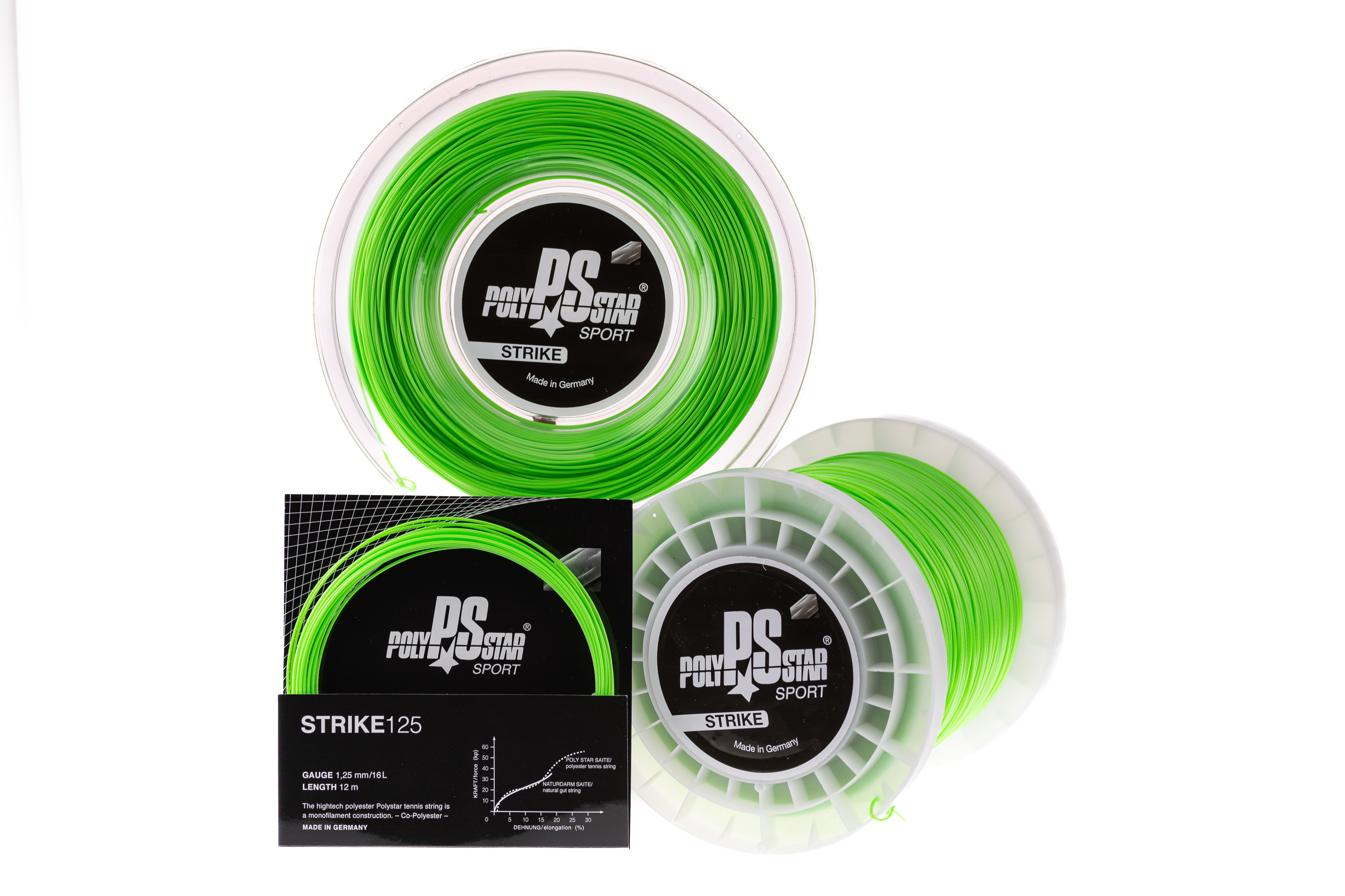 Poly Star STRIKE - 200 m - neon green