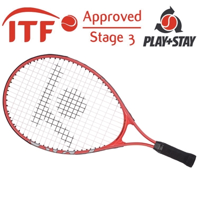Tennisschläger- Topspin Junior Fire 3 (Stage 3) rot