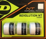 Overgrip- Dunlop- Revolution NT  Overgrip-white-3 pcs. 